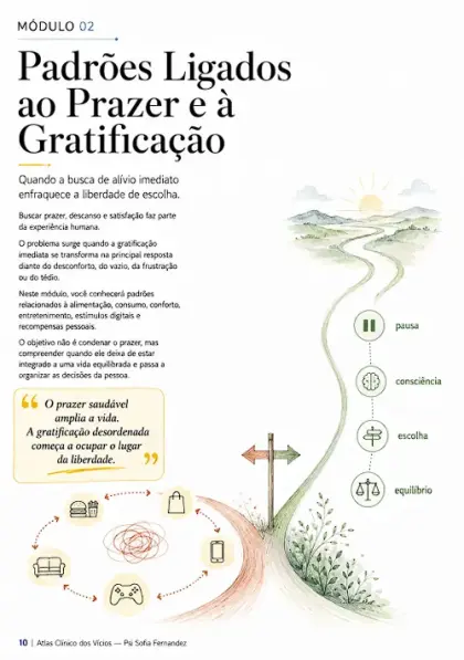 Capa do Módulo 02: Prazer e gratificação
